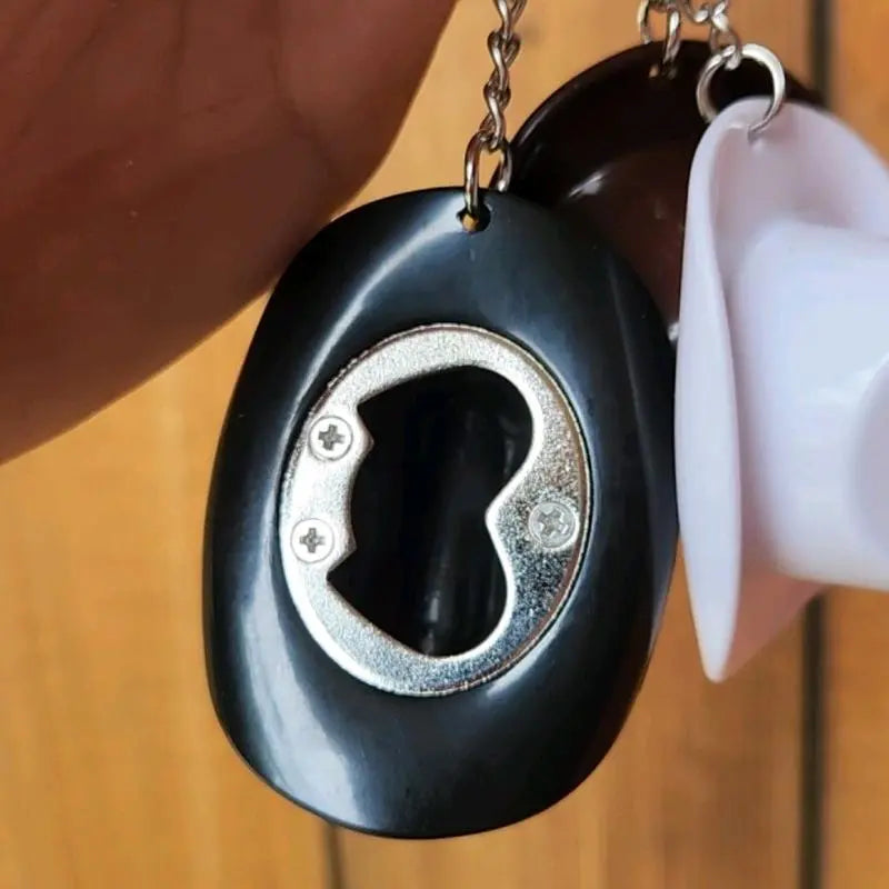 Cowboy Hat Texas Style Bottle Opener Keychain, Available in Three Colors to Create Your Personalized Style. Kitchen Utensils