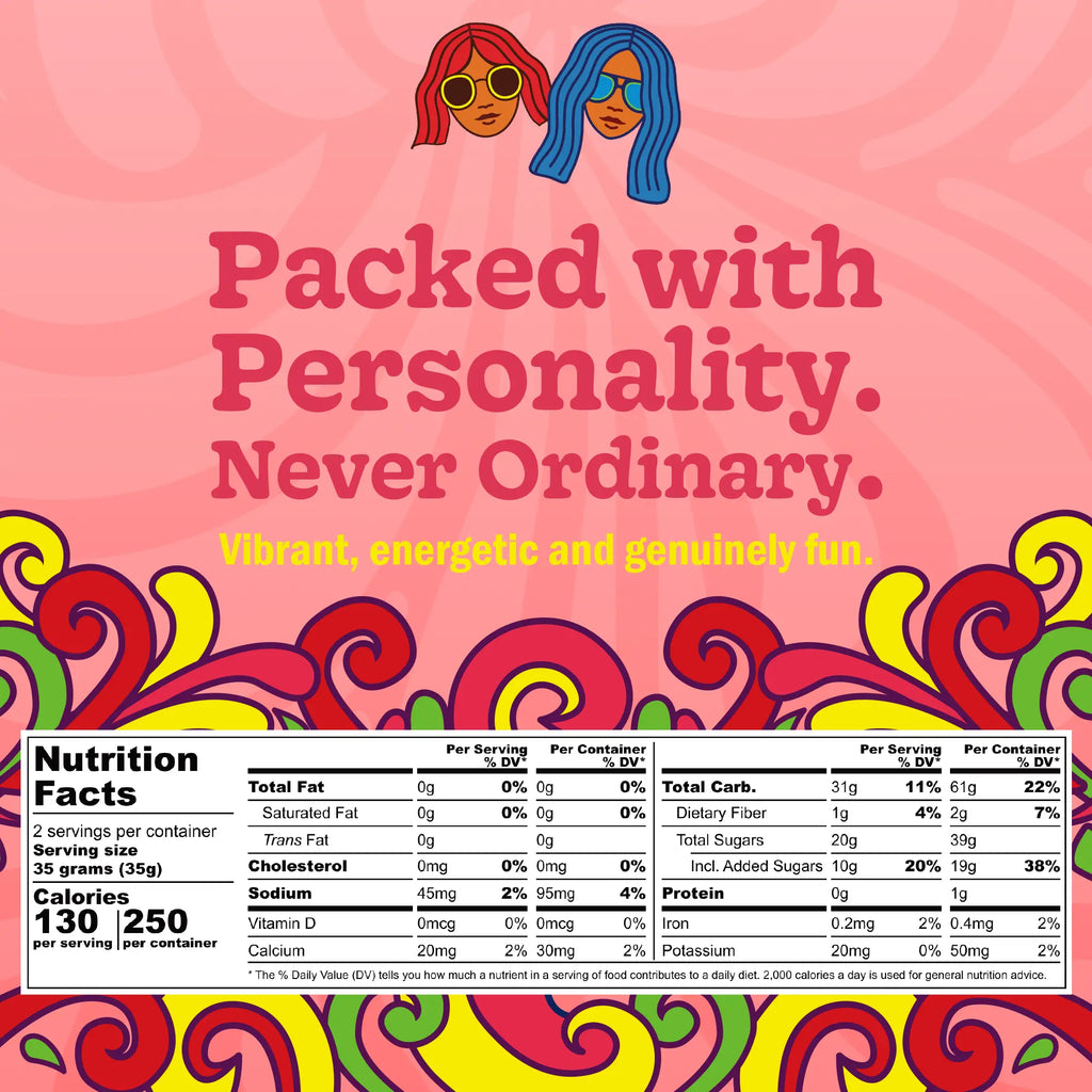 Chici Mama Strawberry Lemonade Dried Mango Snack | Sweet & Spicy Dried Mango | Better-For-You Sweet Treat | Made from 100% Real Mangoes