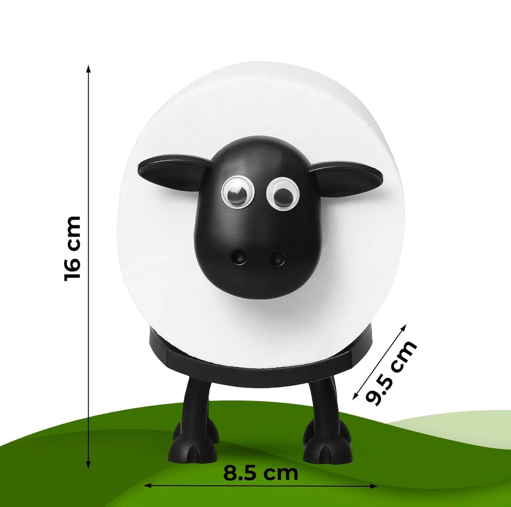 3Pcs Interesting Sheep Tissue Holder, Household Necessities in 2026, 3D Printed Toilet Roll Holder Kitchen Towel Holder