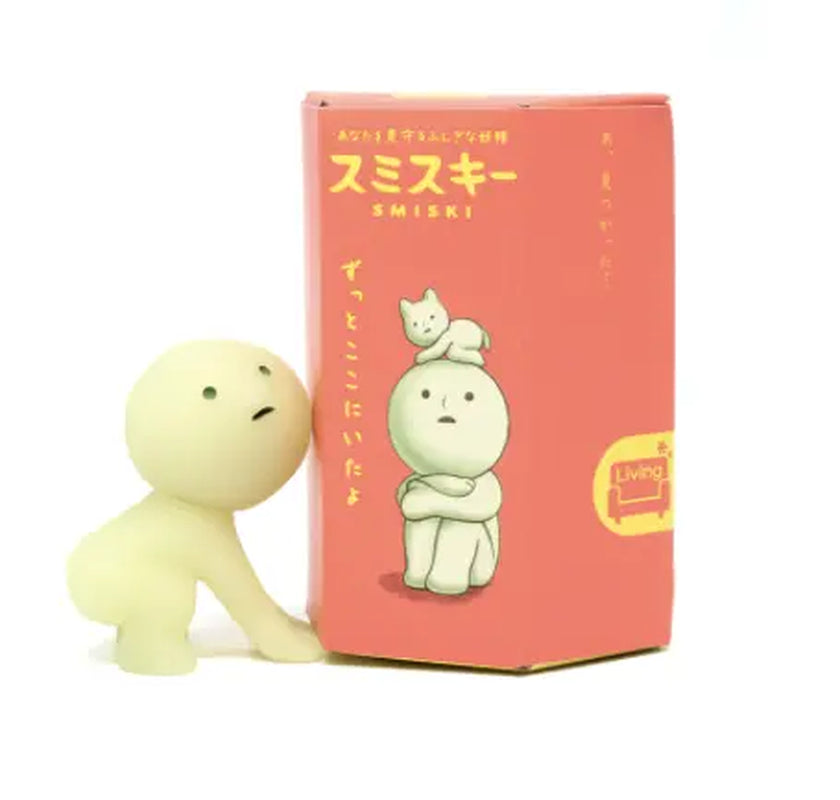 SEALED - Smiski Blind Box - Living Series - (1 Sealed Blind Box, 1 Figure)