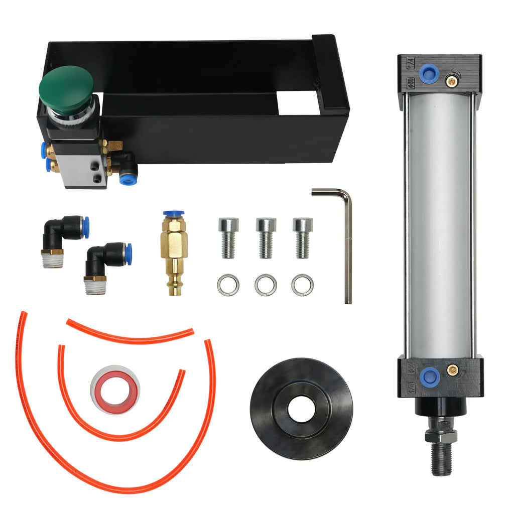 【Fathersday Gift】Kaitnax Can Crusher, Heavy Duty Pneumatic Cylinder Soda Beer Can Crusher, Eco-Friendly Recycling Tool