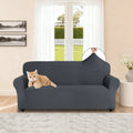 Easy-Going Stretch Sofa Slipcover for 1/2/3 Seats, Pet-Friendly Couch Cover, Washable Soft with Elastic Bottom, Polyester Spandex Jacquard Fabric, Sofa Makeover, Livingroom Decor, Furniture Protector