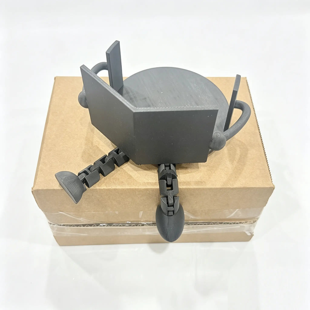 Artistic Toilet Paper Holder Dispenser with Movable Joints for Home and Office Restrooms