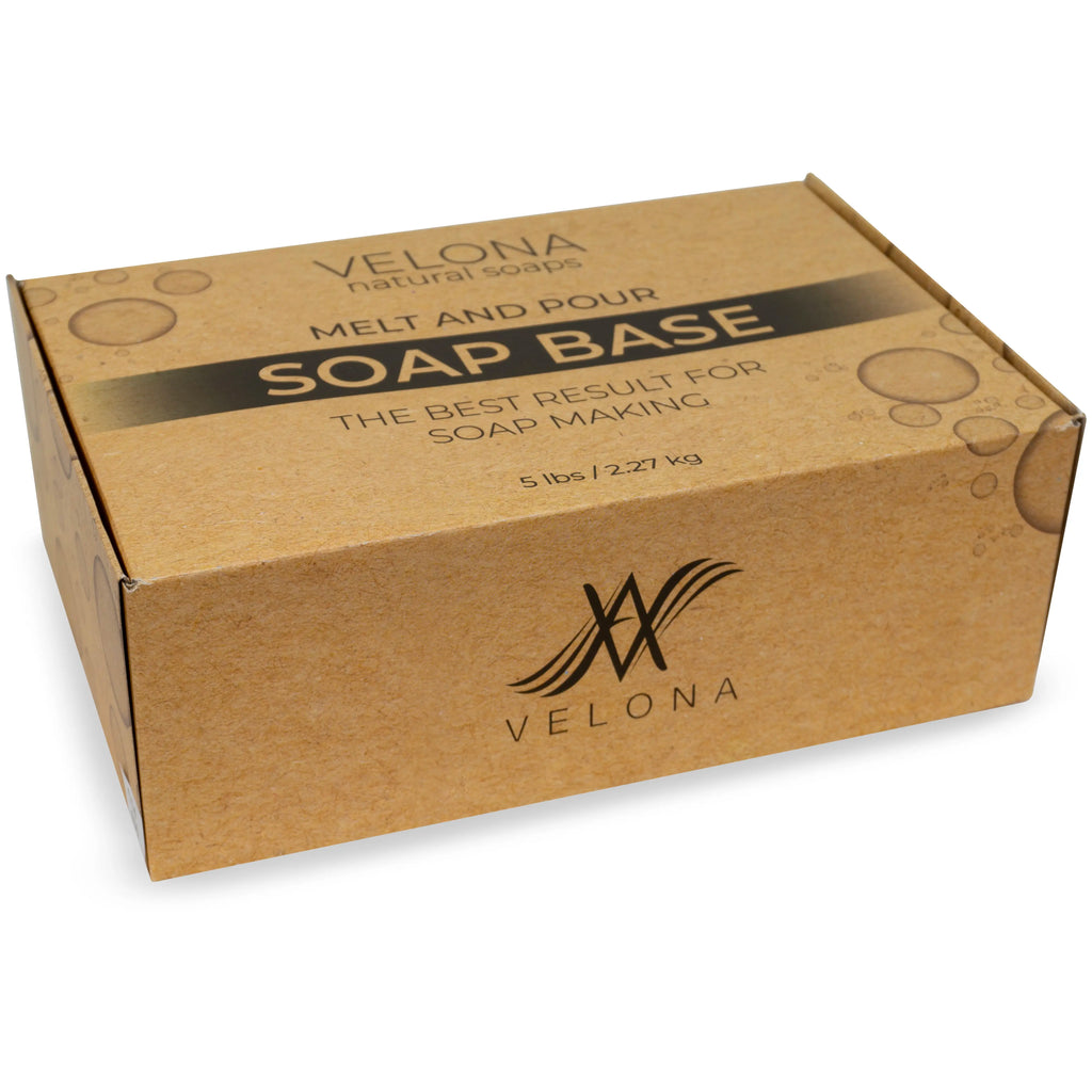 5 LB - Goats MILK Soap Base by Velona | SLS/SLES Free | Melt and Pour | Natural Bars for the Best Result for Soap-Making