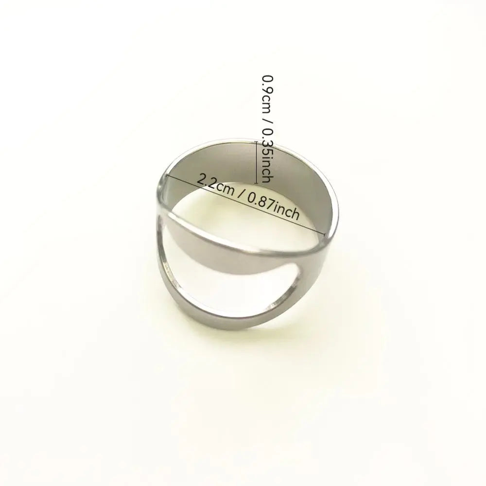 Stainless Steel Finger Ring Beer Opener, 1 Count/4 Counts Creative Beer Bottle Opener, Portable Size Kitchen Gadgets Kitchenware Utensils Bottle Opener for Home Kitchen