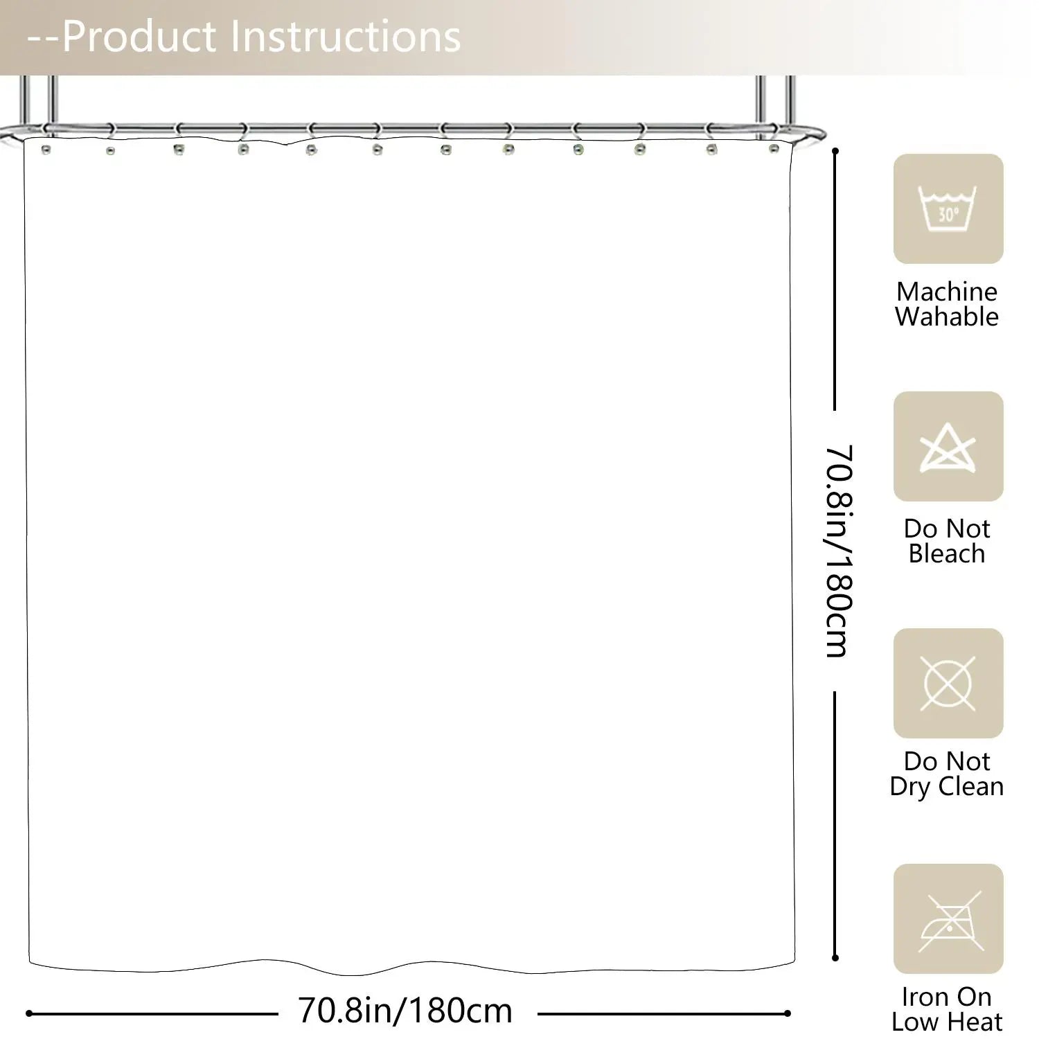 Butterfly Pattern Shower Curtain, 1 Count Waterproof Bathroom Curtain with 12Pcs Hooks, Bathroom Decor Supplies for Home Hotel Salon, Bathroom Decoration Accessories, Bathroom Accessory