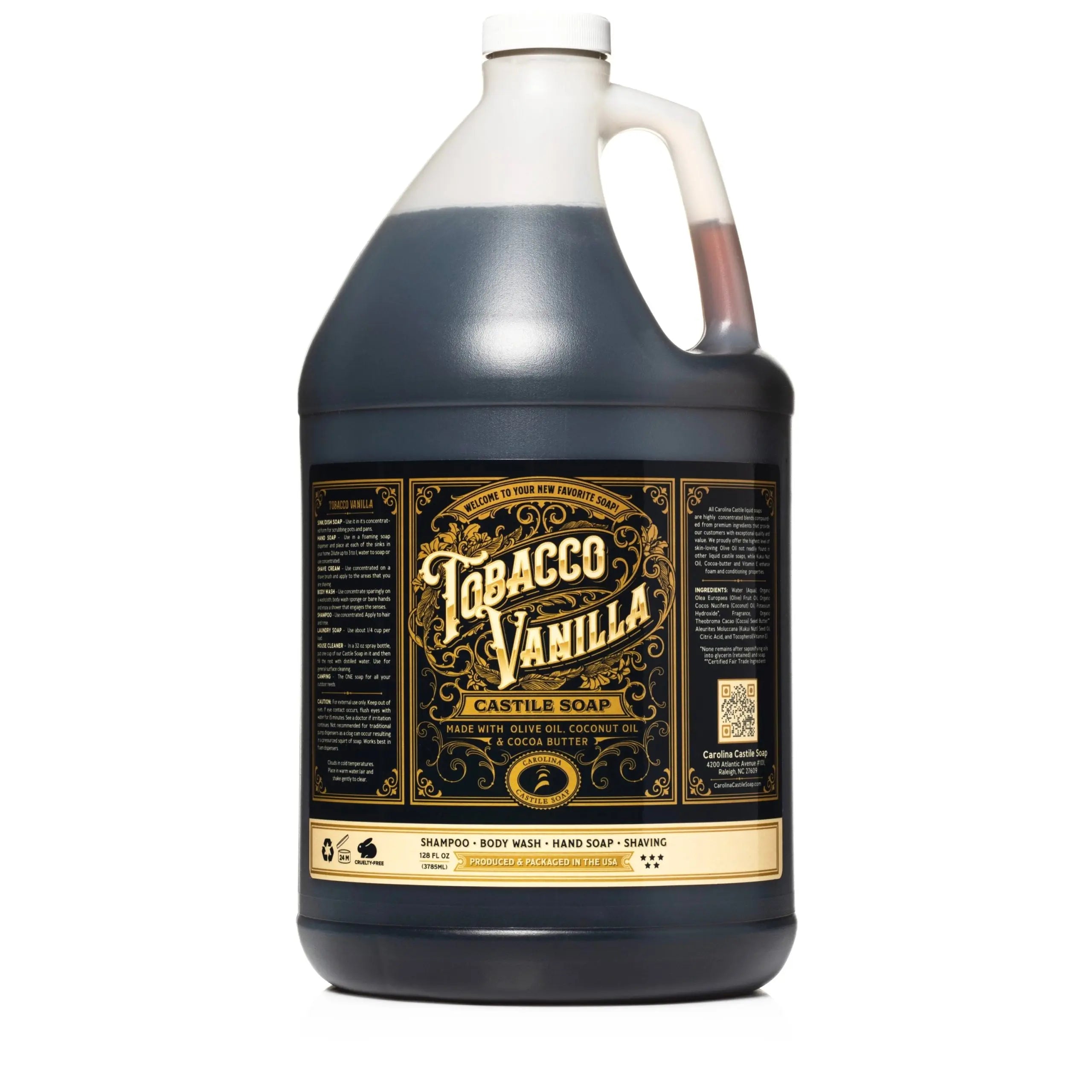 Tobacc Vanilla Castile Soap