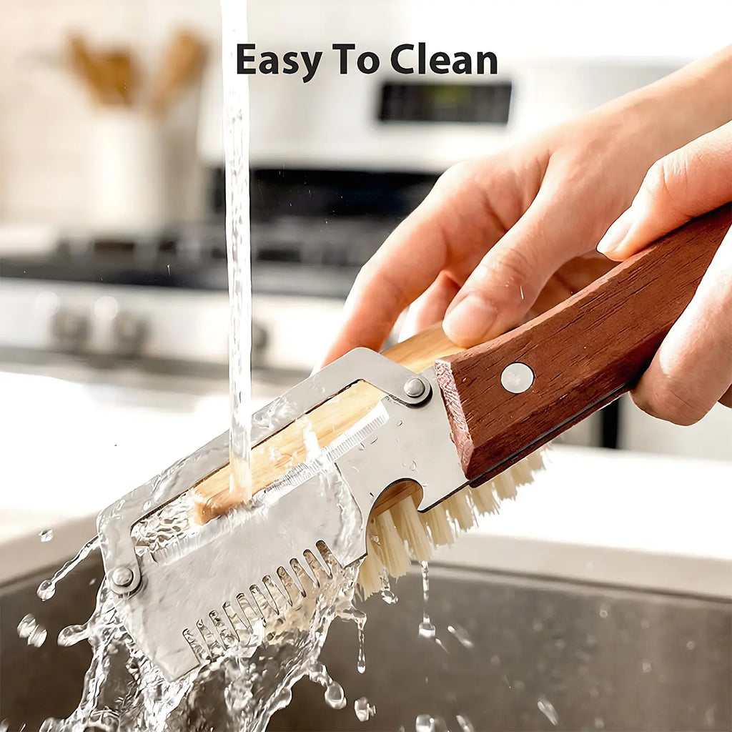 Vegetable Peeler for Kitchen,Multi-Functional Peeler Ultra-Sharp Stainless Steel Blade with Wooden Handle and Bottle Opener, for Vegetables or Fruits That Need to Be Peeled (2 Pcs)