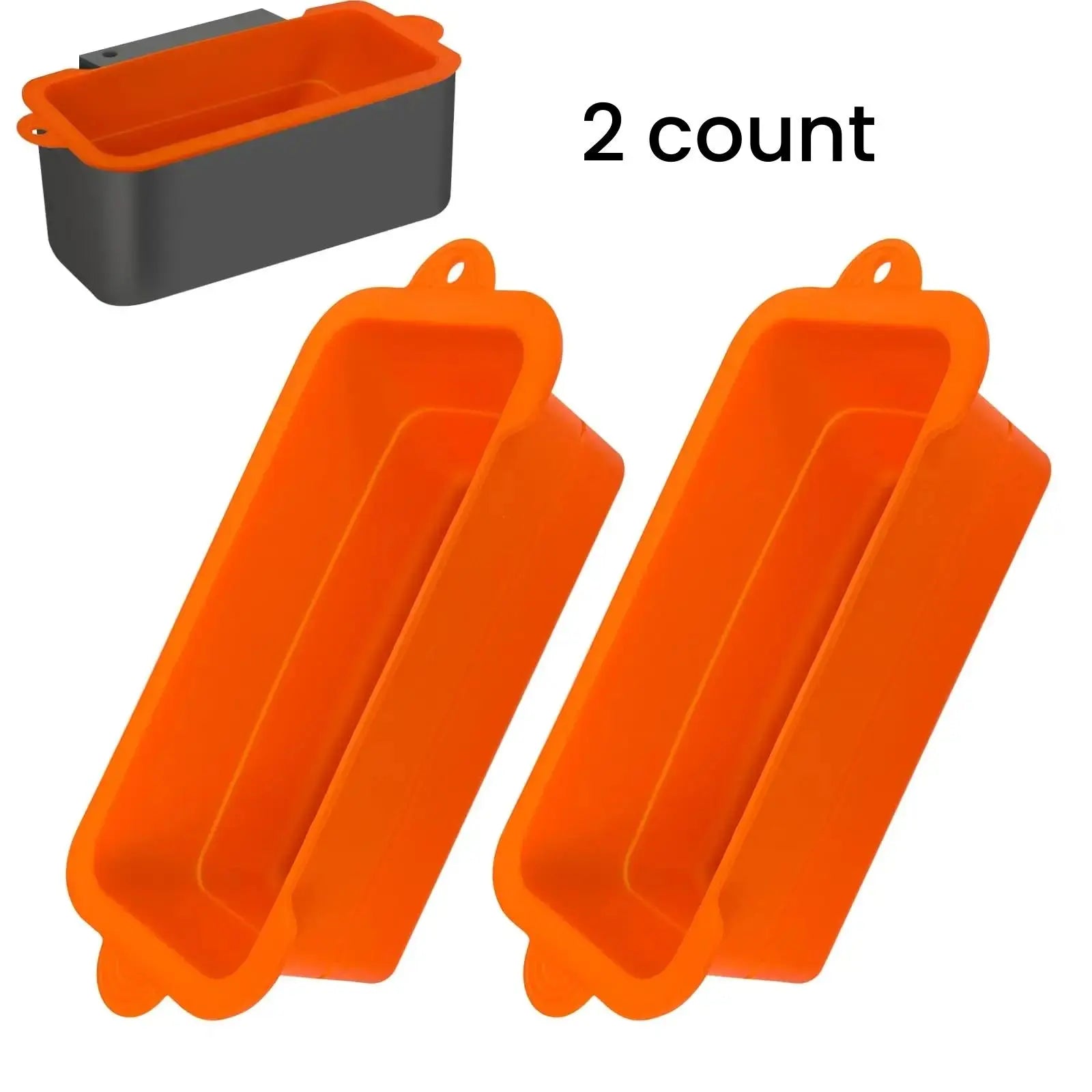 Silicone Grease Cup Liner, 2 Counts Reusable Grease Catcher Cup Liner, Durable Kitchen Drip Pans, Grill Liners, Barbecue Accessories, Blackstone Griddle Accessories #GLOBAL PICKS