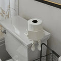 Artistic Toilet Paper Holder Dispenser with Movable Joints for Home and Office Restrooms