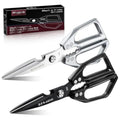 Huusk Kitchen Shears Set, Heavy Duty Poultry Shears, Japanese Kitchen Scissors for Meat, Chicken Bones, and Turkey,Fallfreshness/Christmas Gift