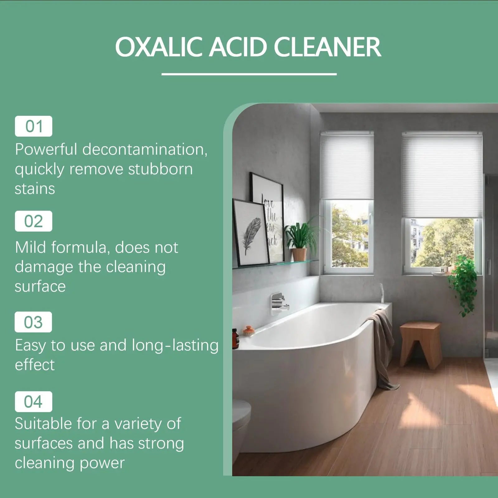 Jakehoe Toilet Bowl Cleaner (3-Pack) - Advanced Foam Formula with Oxalic Acid for Deep Cleaning Stains and Odors, Effectively Reaches Difficult Corners