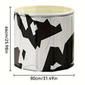 Portable Bathtub for Adults Foldable SPA Soakingstanding Bath Tub for Shower Stall, Freestanding Non-Inflatable Hot Ice Bath Tub with Thickened Thermal Foamto Keep Temperature.Home Outdoors Gyms, Open Size: 31.49 × 25.98 In