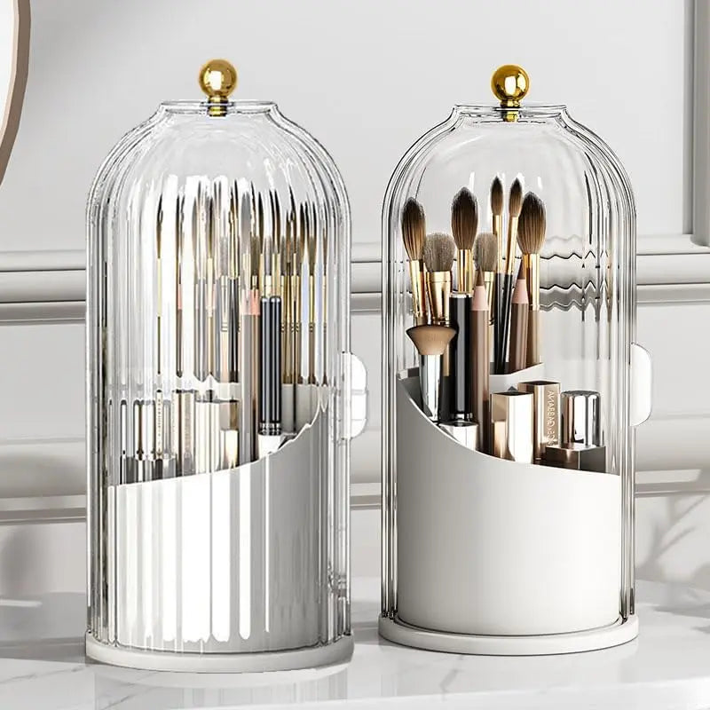 [Summervibes] 2-Count Toothbrush Holder Set - Modern Countertop Bathroom Decor, Stylish & Durable Toothpaste Organizer for Easy Storage