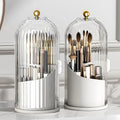 [Summervibes] 2-Count Toothbrush Holder Set - Modern Countertop Bathroom Decor, Stylish & Durable Toothpaste Organizer for Easy Storage