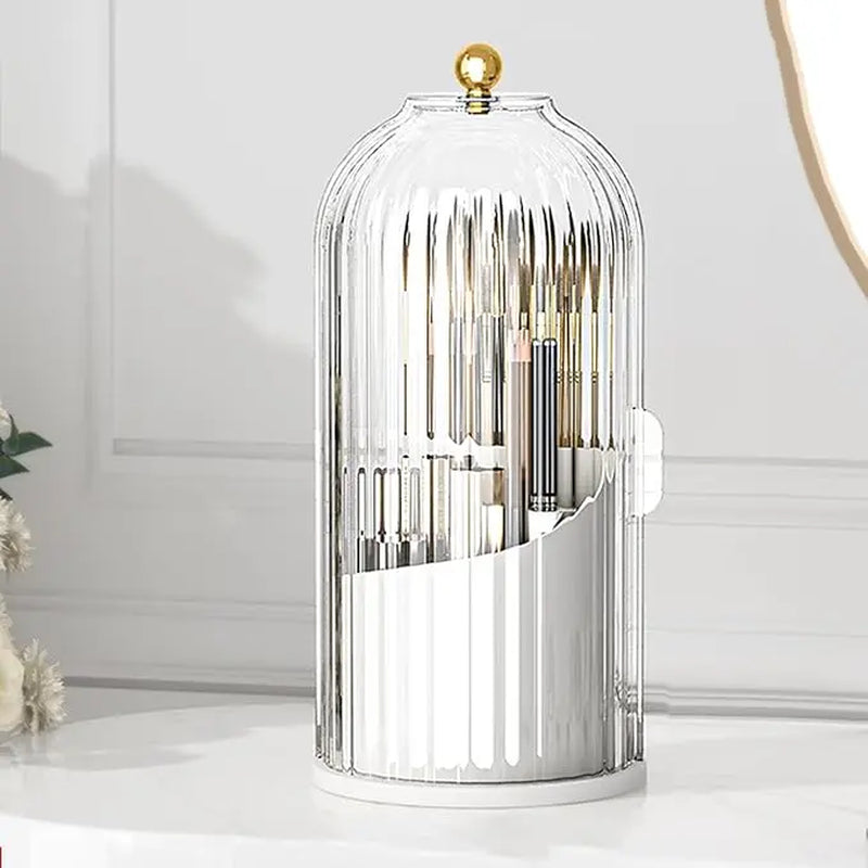 2026 Dustproof Rotating Toothbrush Holder | Spring Cleaning Bathroom Organizer | Cleantok Viral Must-Have | Tiktok Made Me Buy It | Hygiene Vanity Storage