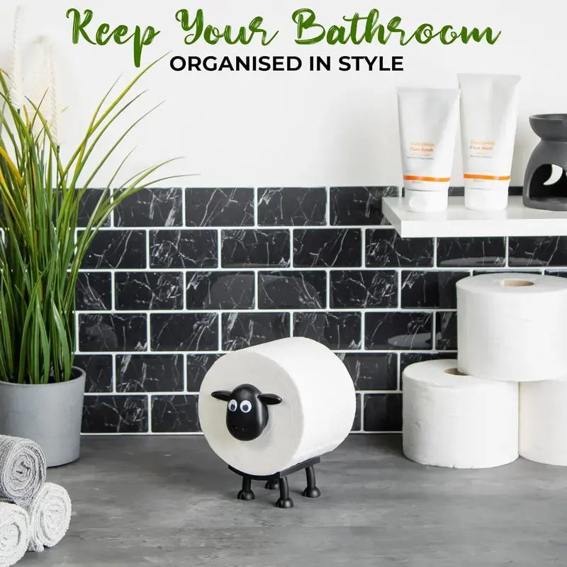 3Pcs Interesting Sheep Tissue Holder, Household Necessities in 2026, 3D Printed Toilet Roll Holder Kitchen Towel Holder