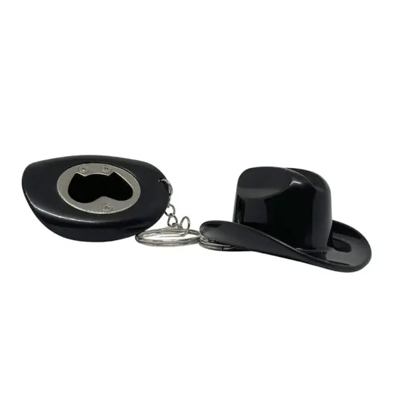 Cowboy Hat Texas Style Bottle Opener Keychain, Available in Three Colors to Create Your Personalized Style. Kitchen Utensils