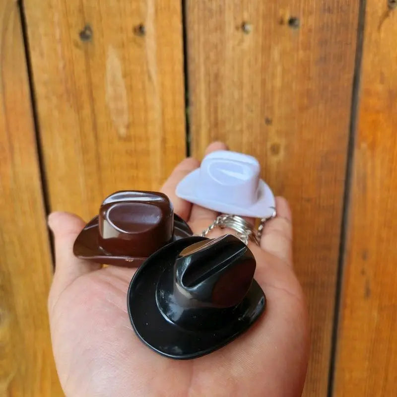 Cowboy Hat Texas Style Bottle Opener Keychain, Available in Three Colors to Create Your Personalized Style. Kitchen Utensils