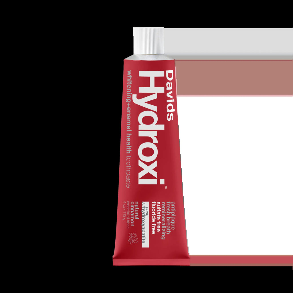 Davids Hydroxi™ Whitening and Enamel Health Nano Hydroxyapatite Toothpaste - Cinnamon Flavor