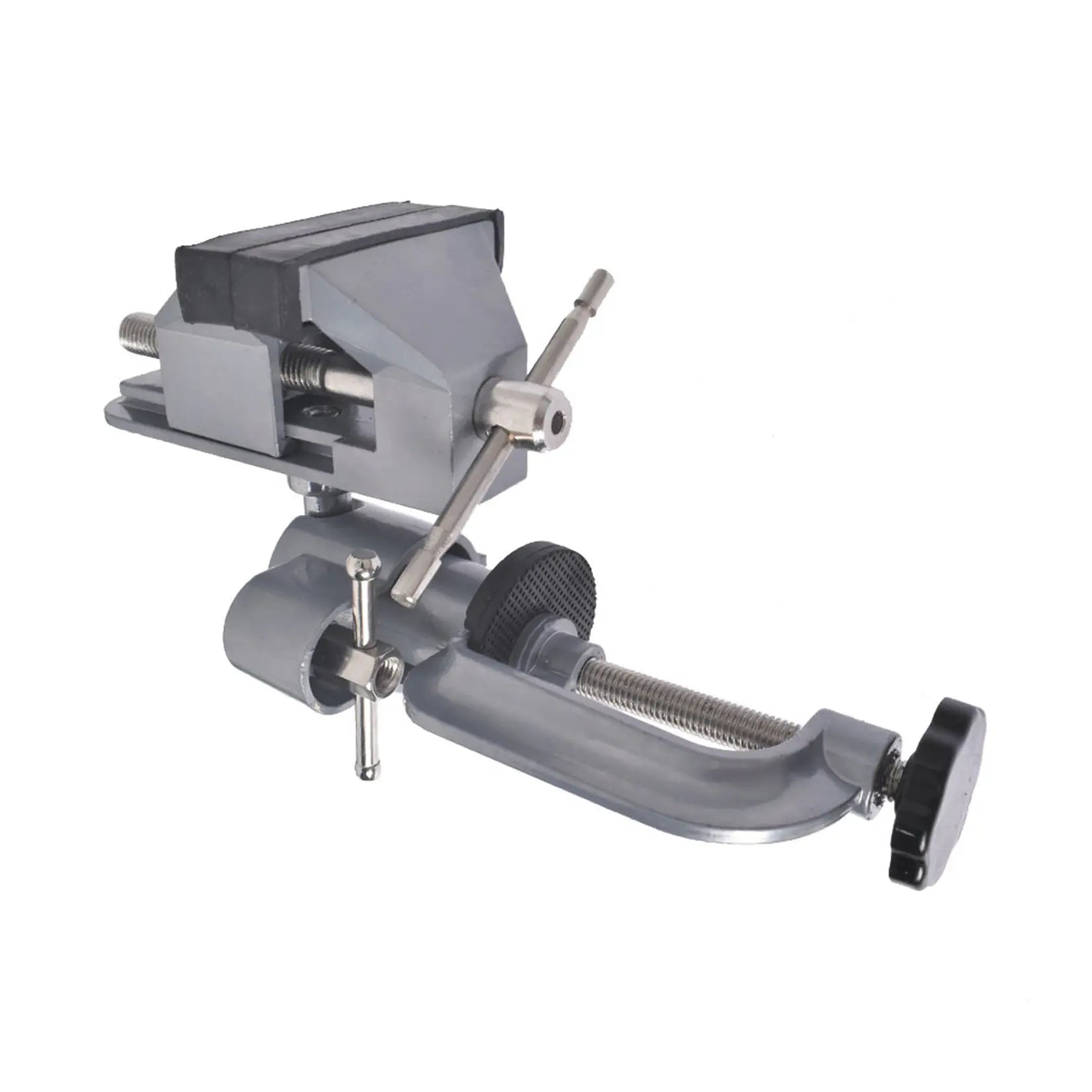 3" Work Bench Table Bench Vise Clamp Swivel Rotating NEW Universal, Aluminum Body, Jaw Opening 2" Fathersdaygift