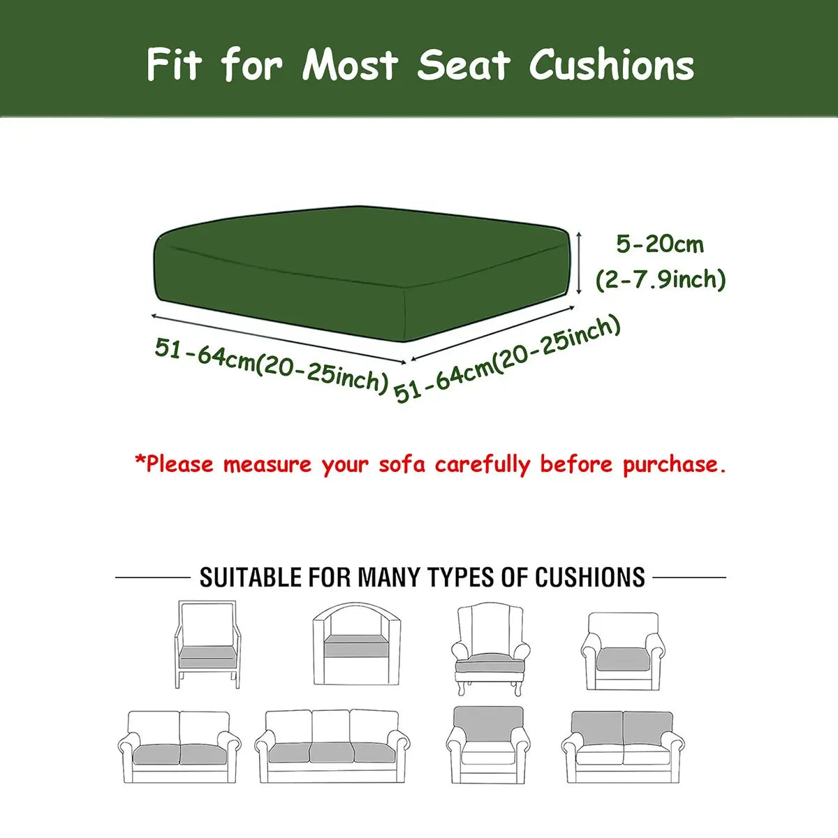 4/8 Piece Plaid Jacquard Outdoor Sofa Cushion Covers Set, Weather Resistant, Water Resistant Cushions, All-Season Solid Color, Elastic, Soft, Washable, Fashionable, Suitable for Sofa Cushions