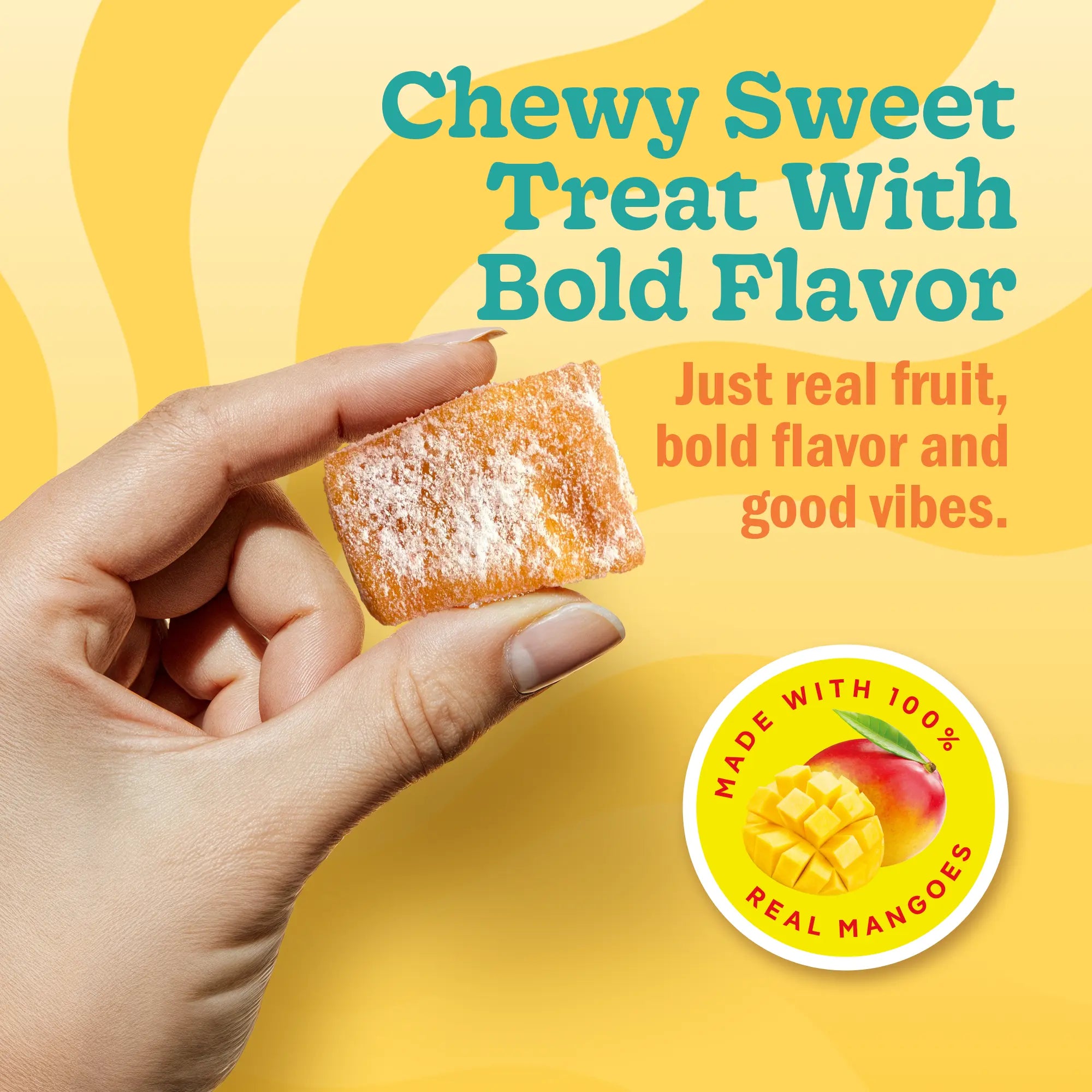 Chici Mama Strawberry Lemonade Dried Mango Snack | Sweet & Spicy Dried Mango | Better-For-You Sweet Treat | Made from 100% Real Mangoes