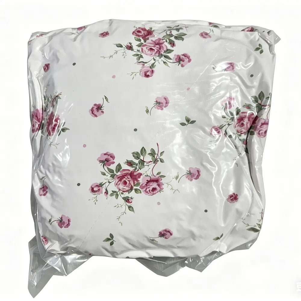Pink Floral Summer Light Quilt: a Soft, Skin-Friendly, Lightweight Air-Conditioning Quilt and Summer Cooling Blanket, Perfect for Use in Summer Bedrooms (Including Beds), Offices, Living Rooms, and Home Relaxation, Breathable Summer Quilt