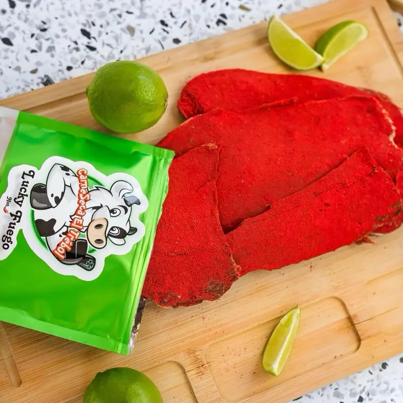 LUCKY FUEGO 100% Quality Homemade Dried Prepped Meat with the Best Fuego Flavor 4OZ Beef Jerky Variety Protein Natural